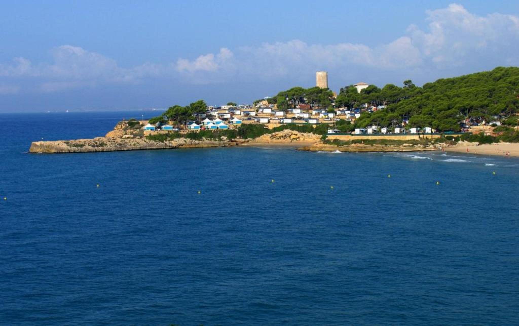 Camping Estival Torre De La Mora Tamarit Eksteriør billede
