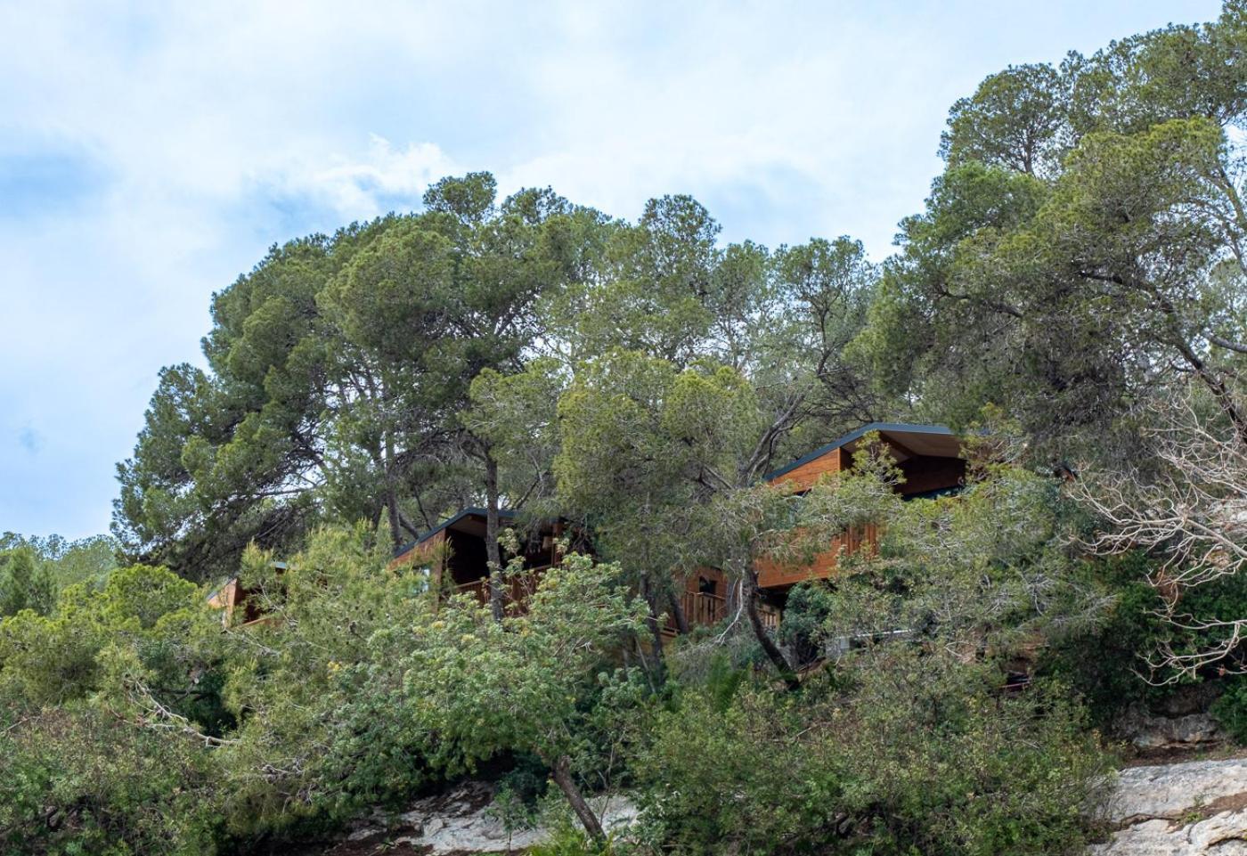 Camping Estival Torre De La Mora Tamarit Eksteriør billede