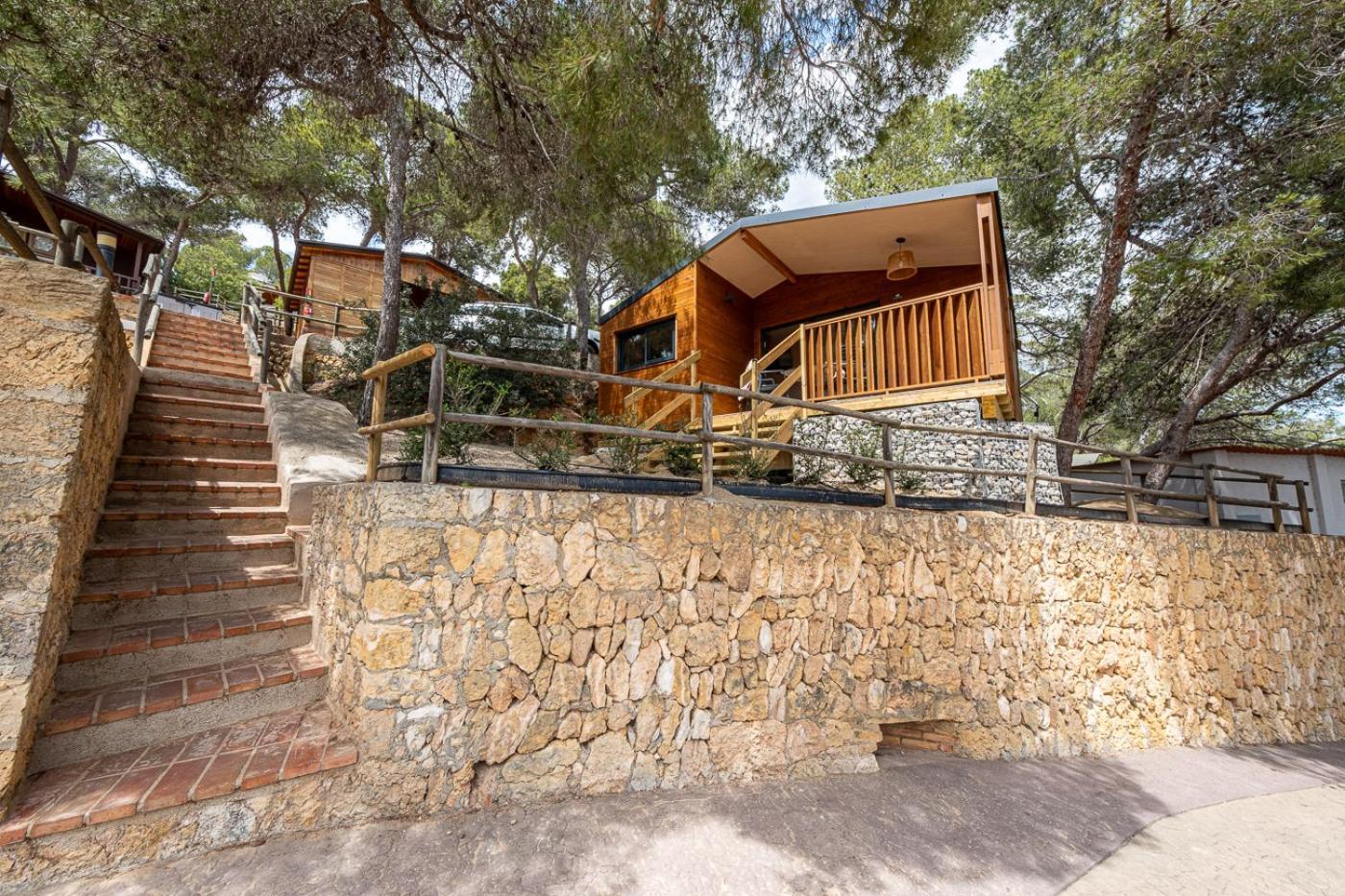 Camping Estival Torre De La Mora Tamarit Eksteriør billede