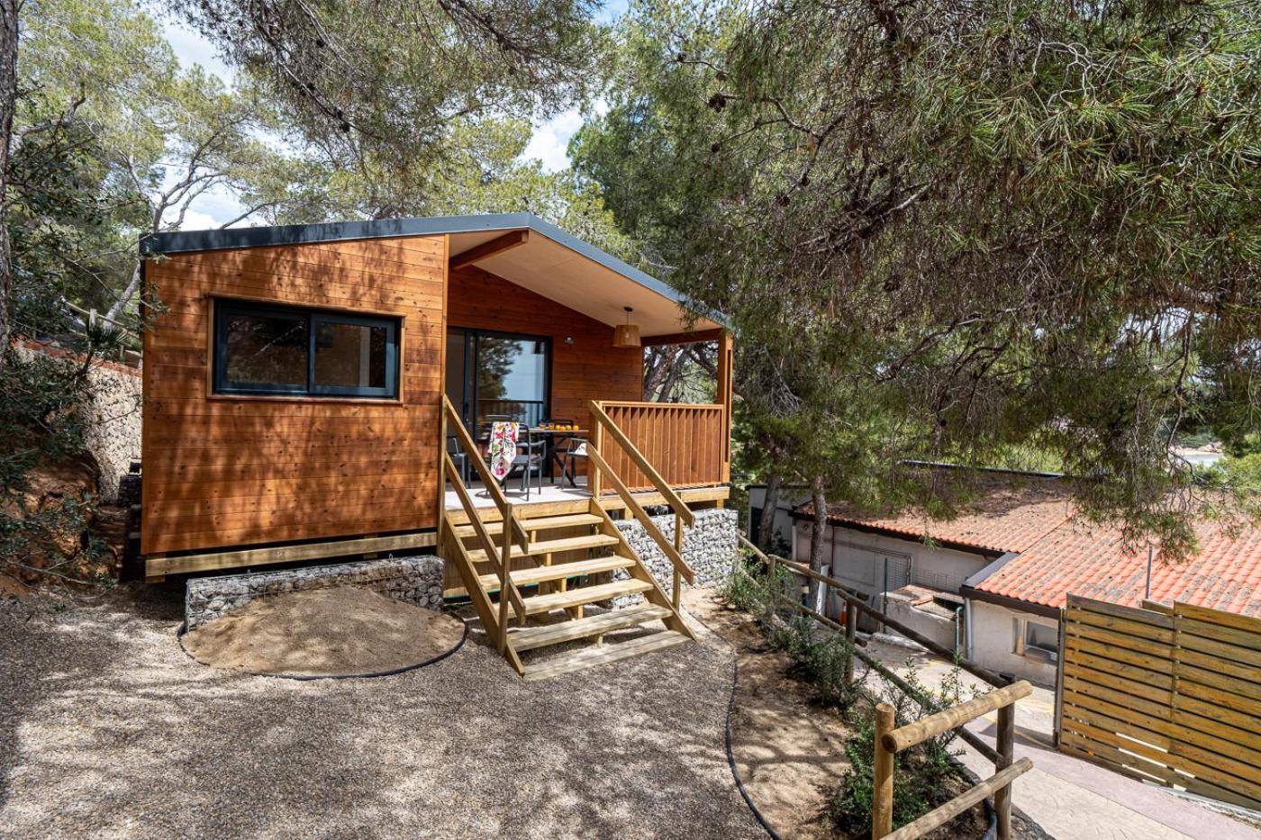Camping Estival Torre De La Mora Tamarit Eksteriør billede