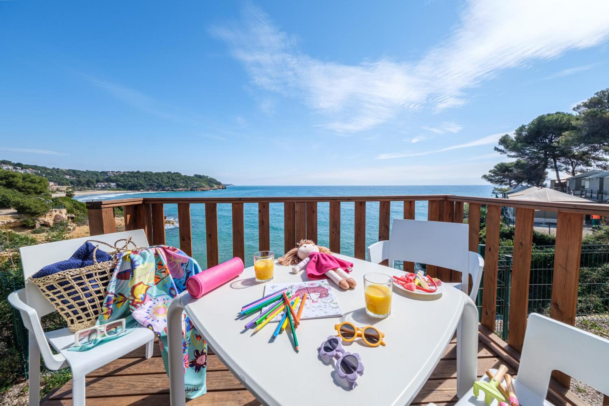 Camping Estival Torre De La Mora Tamarit Eksteriør billede