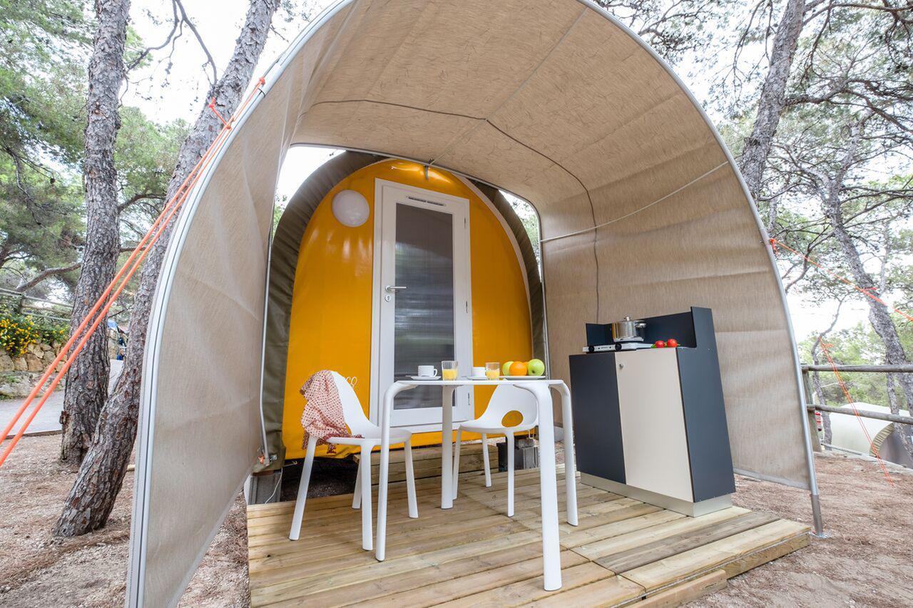 Camping Estival Torre De La Mora Tamarit Eksteriør billede